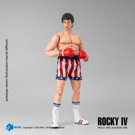 Hiya Toys Rocky IV Rocky Boxer Version 1/12 Actionfigur
