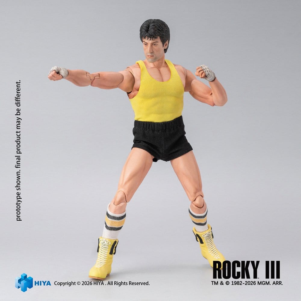 Hiya Toys Rocky Rocky III Rocky Boxer Version Exquisite Super 1/12 Actionfigur