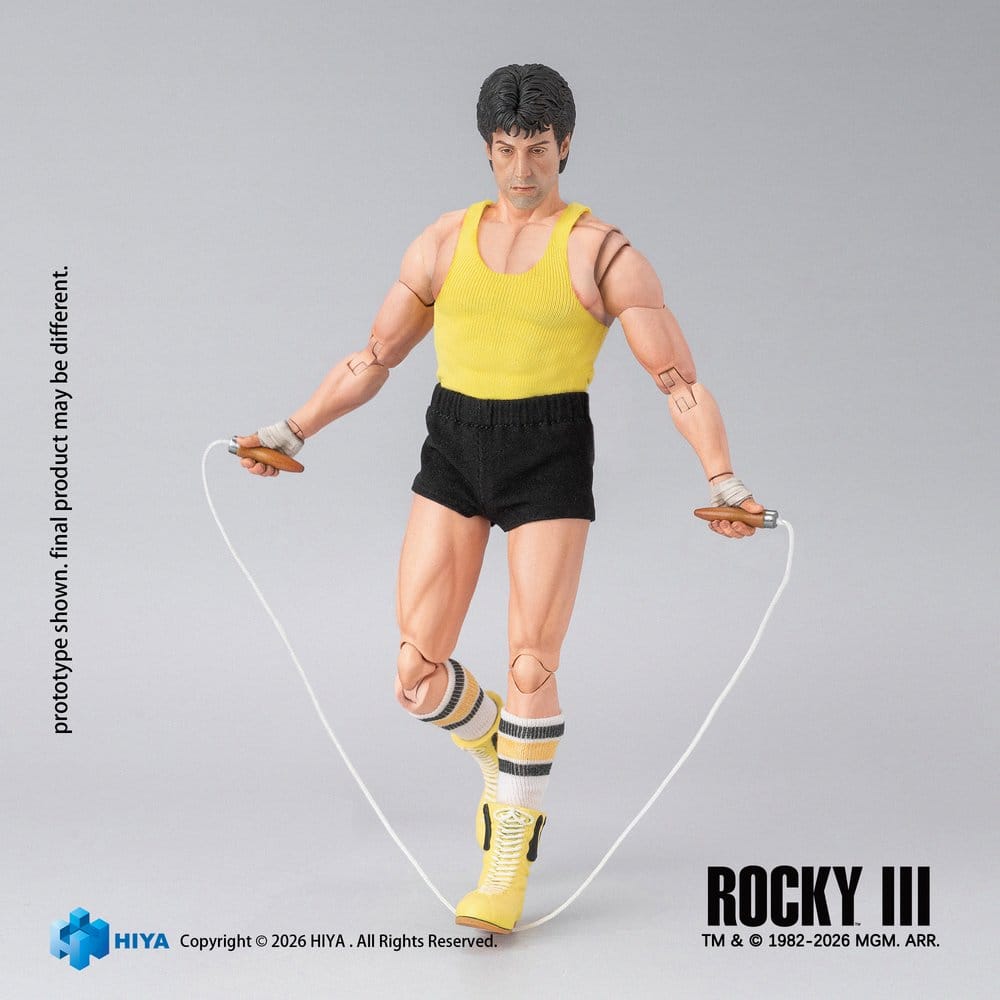 Hiya Toys Rocky Rocky III Rocky Boxer Version Exquisite Super 1/12 Actionfigur