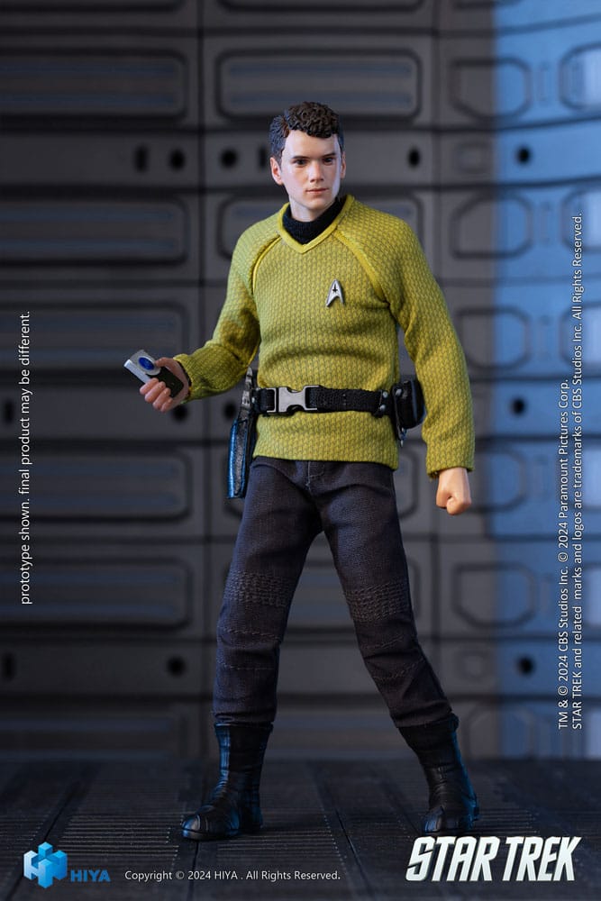Hiya Toys Star Trek 2009 Chekov Exquisite Super Series 1/12 Actionfigur