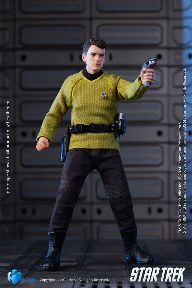 Hiya Toys Star Trek 2009 Chekov Exquisite Super Series 1/12 Actionfigur