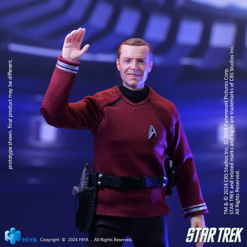 Hiya Toys Star Trek 2009 Scotty Exquisite Super Series 1/12 Actionfigur