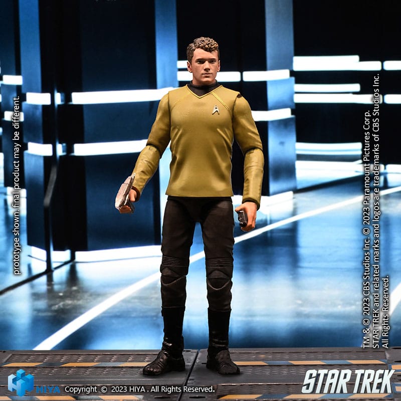Hiya Toys Star Trek Exquisite Mini Chekov Star Trek 2009 1/18 Actionfigur