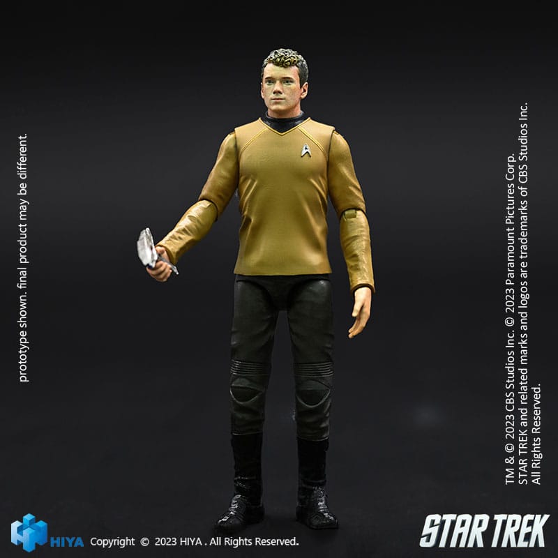 Hiya Toys Star Trek Exquisite Mini Chekov Star Trek 2009 1/18 Actionfigur