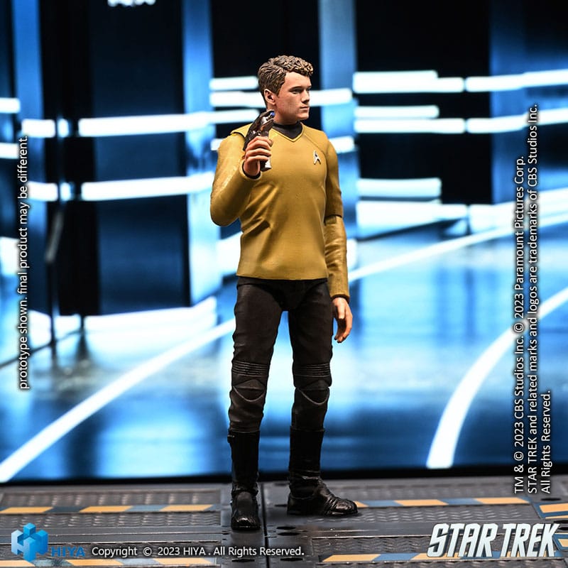 Hiya Toys Star Trek Exquisite Mini Chekov Star Trek 2009 1/18 Actionfigur