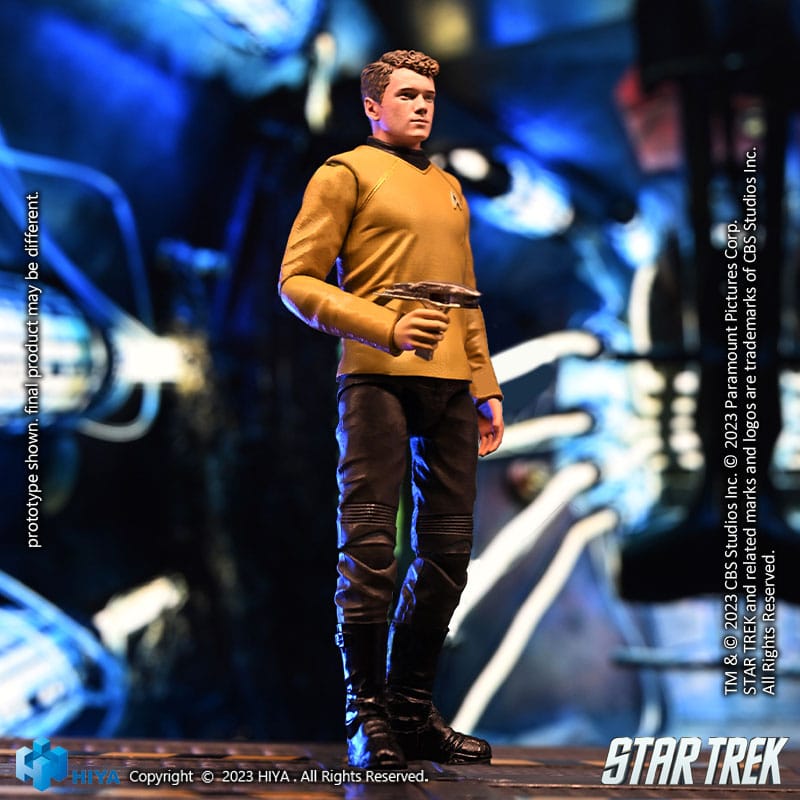 Hiya Toys Star Trek Exquisite Mini Chekov Star Trek 2009 1/18 Actionfigur