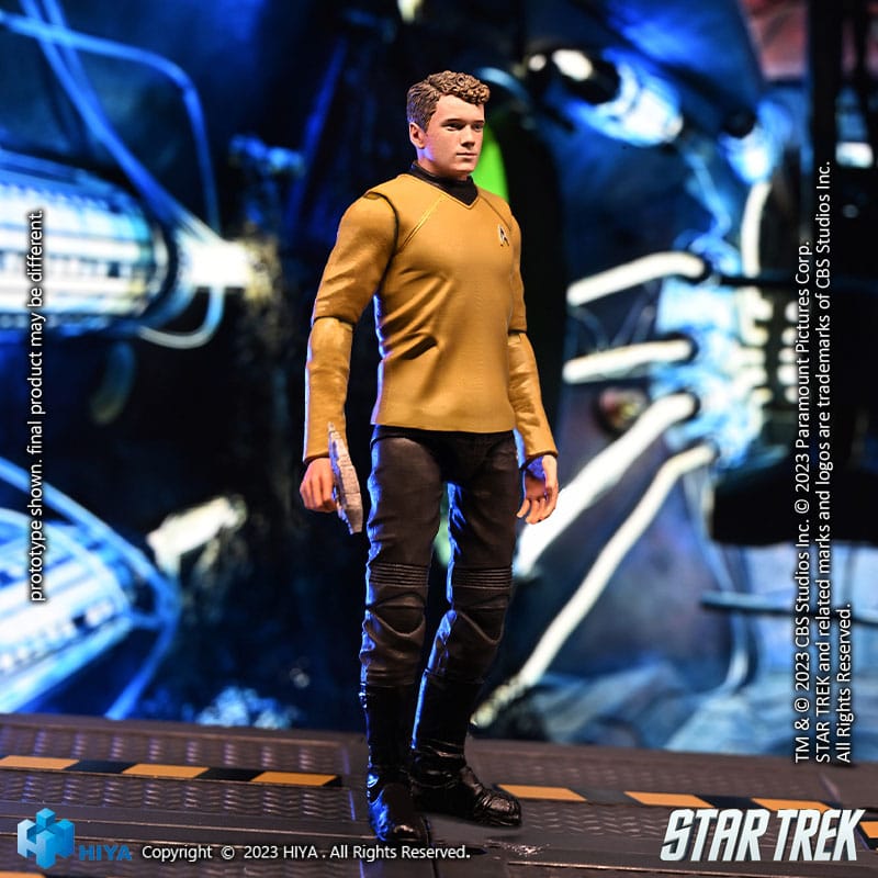 Hiya Toys Star Trek Exquisite Mini Chekov Star Trek 2009 1/18 Actionfigur