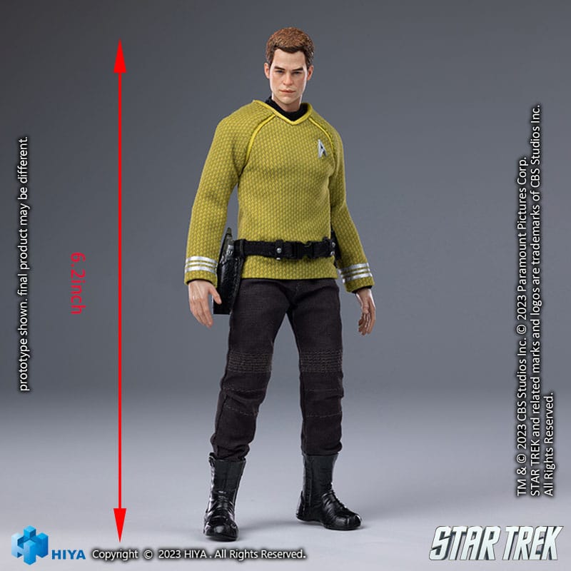Hiya Toys Star Trek Kirk Exquisite Super Series 1/12 Actionfigur