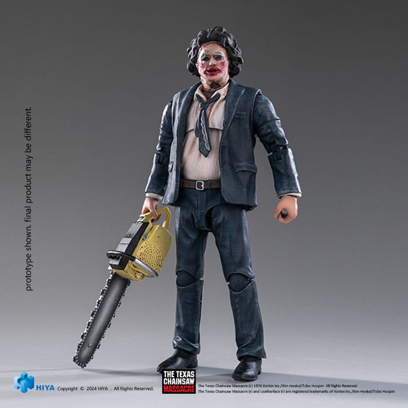 Hiya Toys Texas Chainsaw Massacre (1974) Exquisite Mini LeatherFace Pretty Woman Mask 1/18 Actionfigur