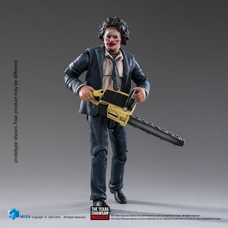 Hiya Toys Texas Chainsaw Massacre (1974) Exquisite Mini LeatherFace Pretty Woman Mask 1/18 Actionfigur