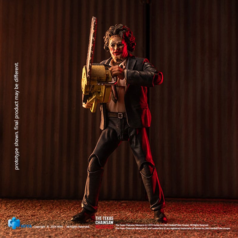 Hiya Toys Texas Chainsaw Massacre (1974) Exquisite Mini LeatherFace Pretty Woman Mask 1/18 Actionfigur