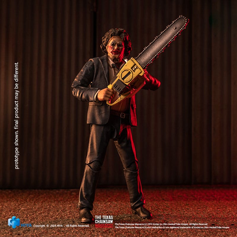 Hiya Toys Texas Chainsaw Massacre (1974) Exquisite Mini LeatherFace Pretty Woman Mask 1/18 Actionfigur