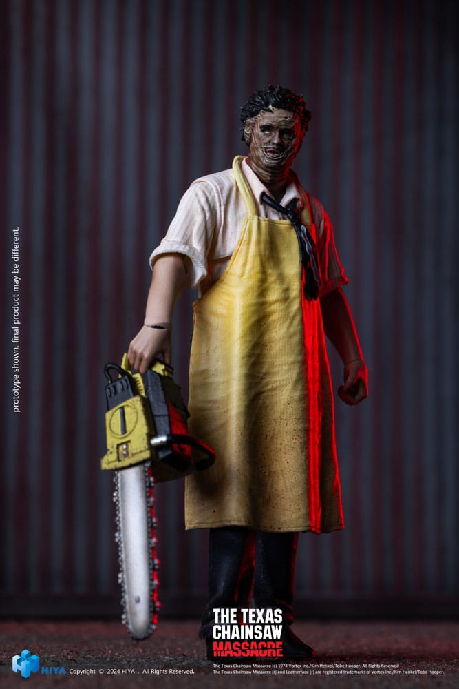 Hiya Toys Texas Chainsaw Massacre LeatherFace Killing Mask Exquisite Mini 1/18 Actionfigur