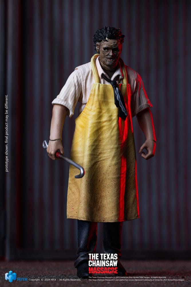 Hiya Toys Texas Chainsaw Massacre LeatherFace Killing Mask Exquisite Mini 1/18 Actionfigur