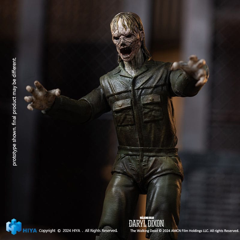 Hiya Toys The Walking Dead Exquisite Mini Daryl Dixon Dark Eyes Walker 1/18 Actionfigur