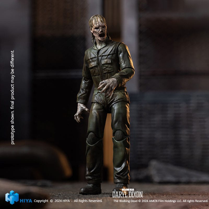 Hiya Toys The Walking Dead Exquisite Mini Daryl Dixon Dark Eyes Walker 1/18 Actionfigur