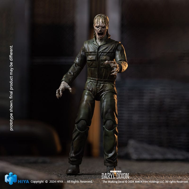 Hiya Toys The Walking Dead Exquisite Mini Daryl Dixon Dark Eyes Walker 1/18 Actionfigur