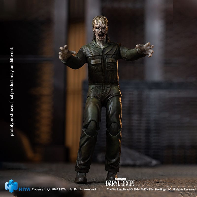 Hiya Toys The Walking Dead Exquisite Mini Daryl Dixon Dark Eyes Walker 1/18 Actionfigur