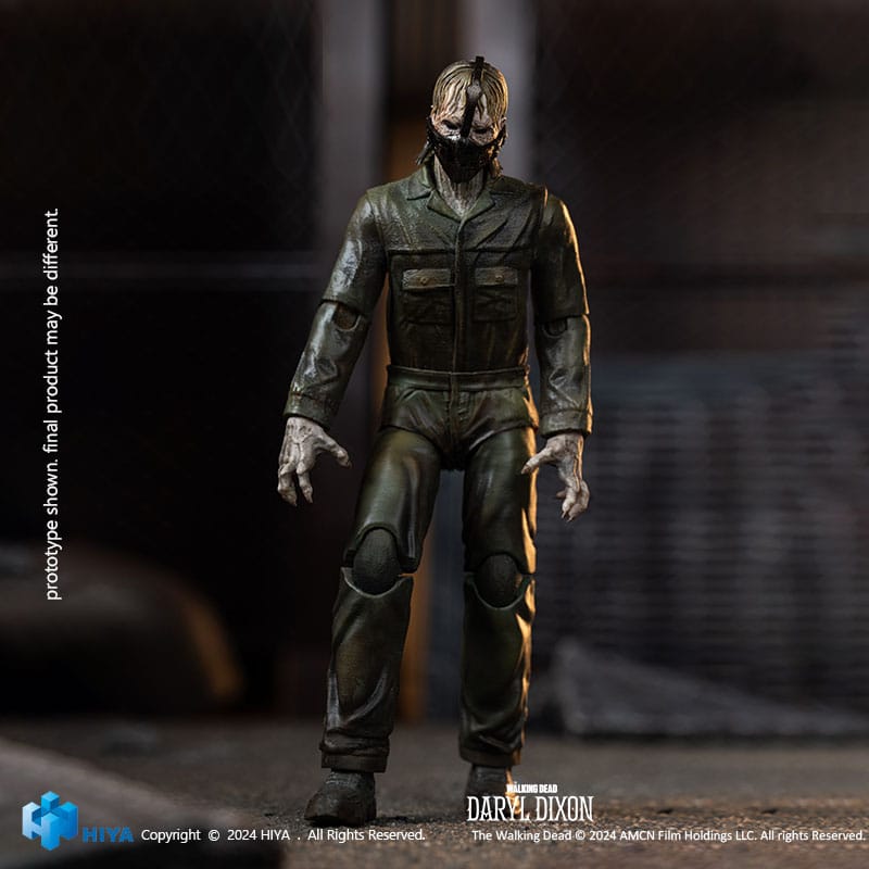 Hiya Toys The Walking Dead Exquisite Mini Daryl Dixon Dark Eyes Walker 1/18 Actionfigur