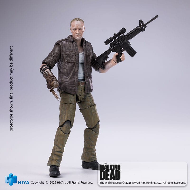 Hiya Toys The Walking Dead Exquisite Mini Merle 1/18 Actionfigur