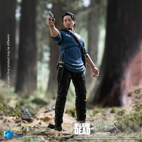 Hiya Toys The Walking Dead Exquisite Mini Series Glenn Actionfigur 1/18
