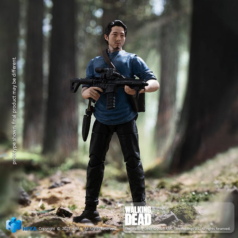 Hiya Toys The Walking Dead Exquisite Mini Series Glenn Actionfigur 1/18