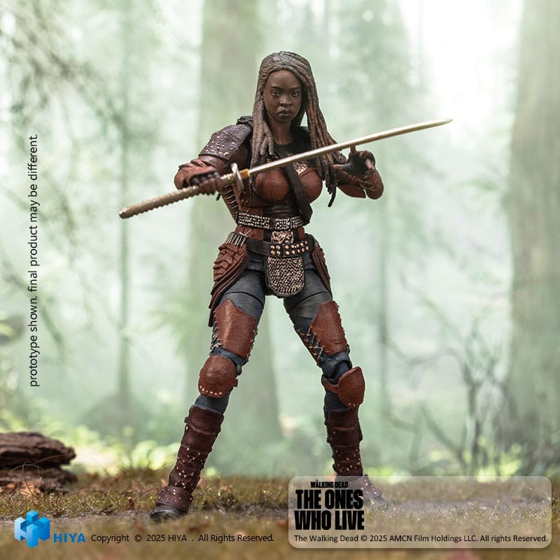 Hiya Toys The Walking Dead The Ones Who Lived Michonne Exquisite Mini 1/18 Actionfigur