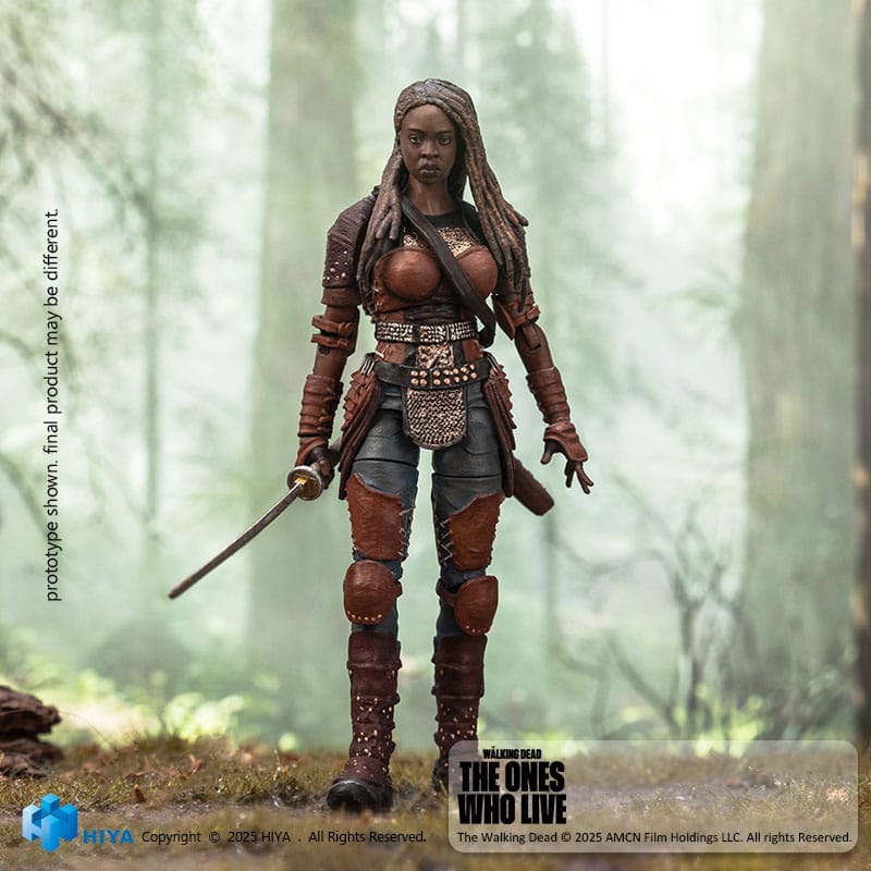 Hiya Toys The Walking Dead The Ones Who Lived Michonne Exquisite Mini 1/18 Actionfigur