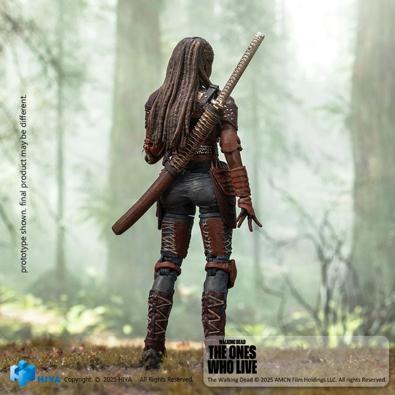 Hiya Toys The Walking Dead The Ones Who Lived Michonne Exquisite Mini 1/18 Actionfigur