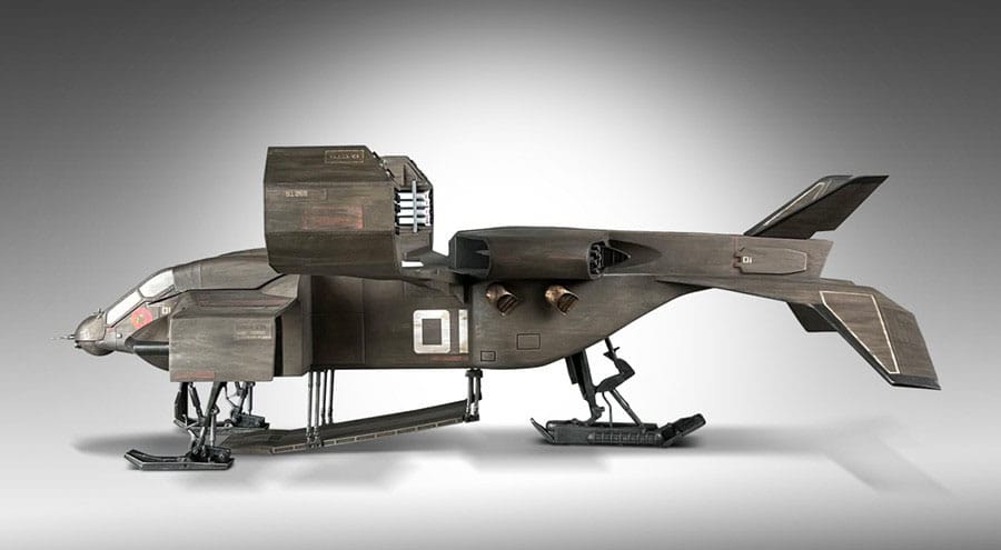 Hollywood Collectibles Group Aliens UD-4 Cheyenne Dropship Replik