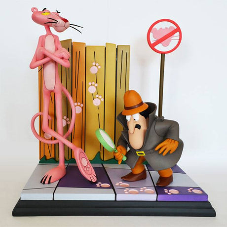 Hollywood Collectibles Group Der rosarote Panther Pink Panther & The Inspector Statue