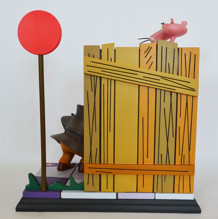 Hollywood Collectibles Group Der rosarote Panther Pink Panther & The Inspector Statue