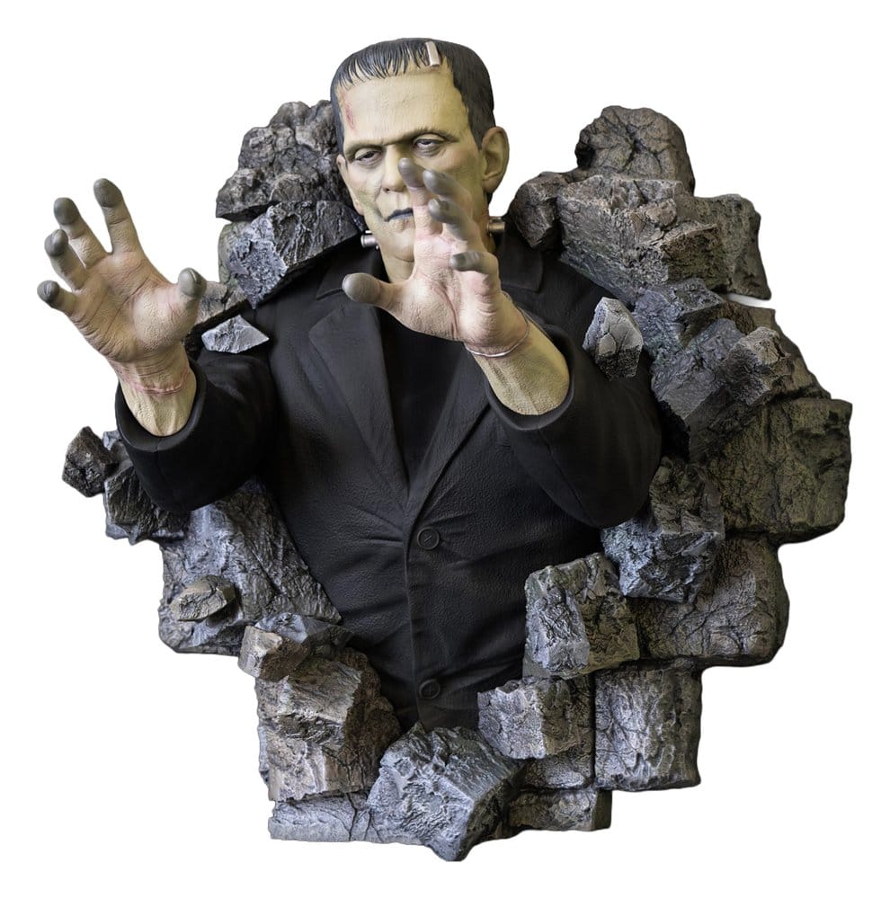 Hollywood Collectibles Group Frankenstain Wand-Skulptur