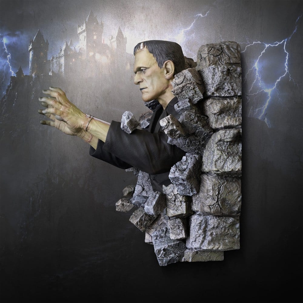 Hollywood Collectibles Group Frankenstain Wand-Skulptur