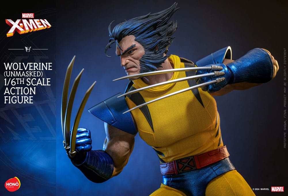 Hono Studio X-Men Wolverine (Unmasked) Marvel 1/6 Actionfigur