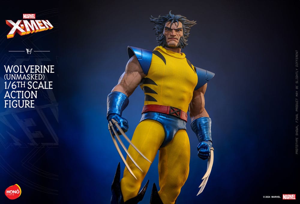 Hono Studio X-Men Wolverine (Unmasked) Marvel 1/6 Actionfigur