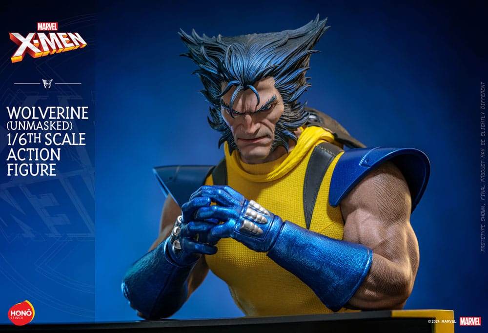 Hono Studio X-Men Wolverine (Unmasked) Marvel 1/6 Actionfigur