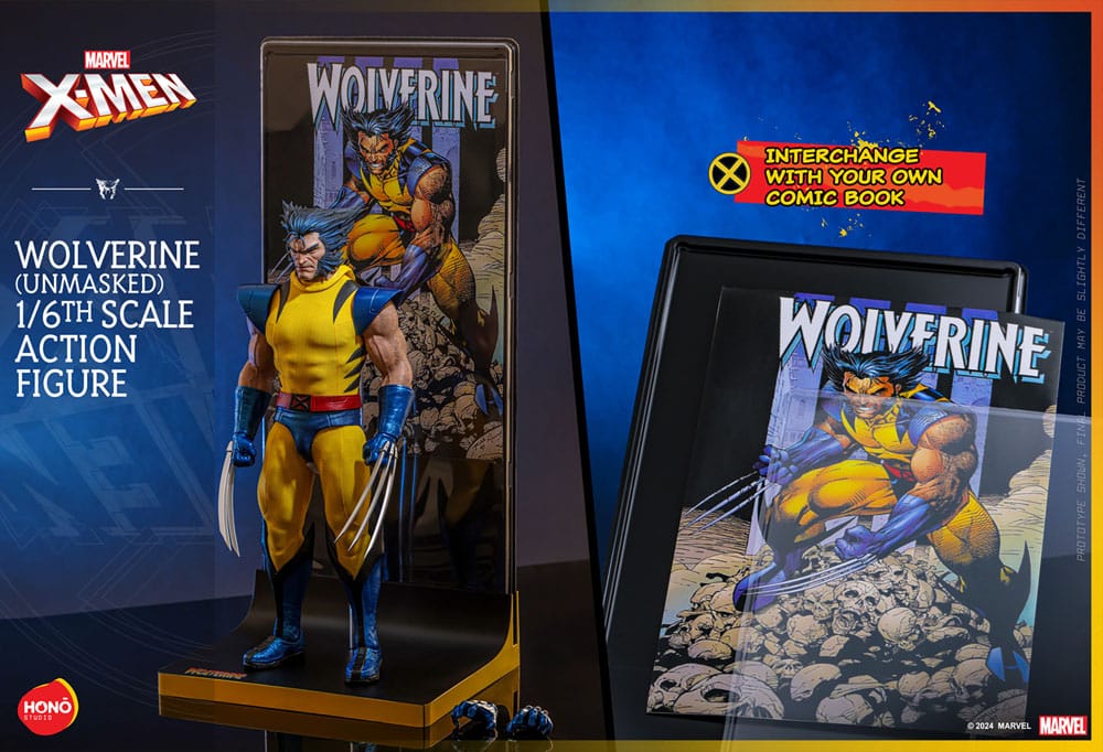 Hono Studio X-Men Wolverine (Unmasked) Marvel 1/6 Actionfigur