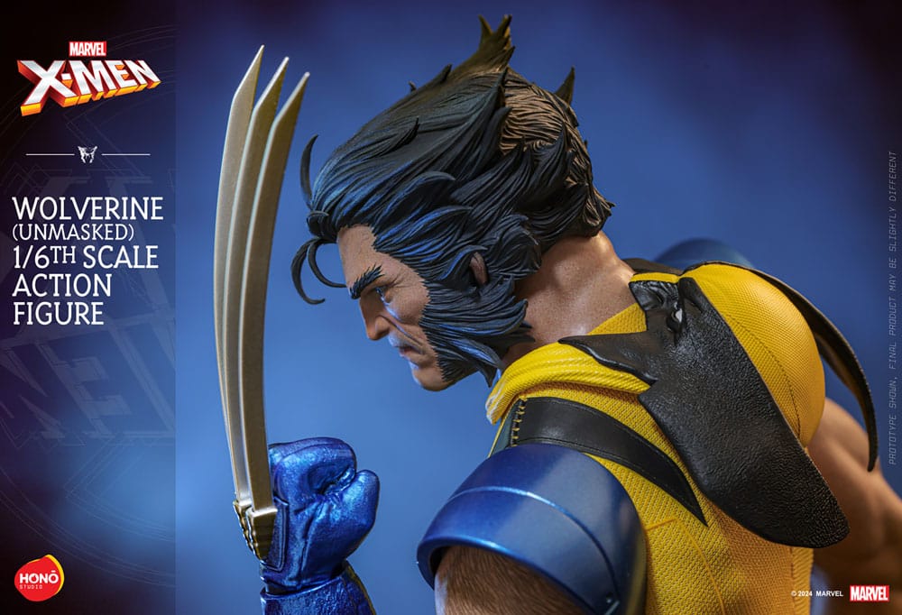 Hono Studio X-Men Wolverine (Unmasked) Marvel 1/6 Actionfigur