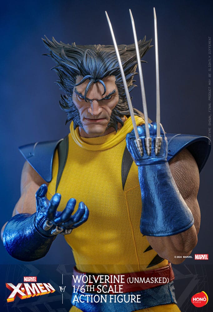 Hono Studio X-Men Wolverine (Unmasked) Marvel 1/6 Actionfigur