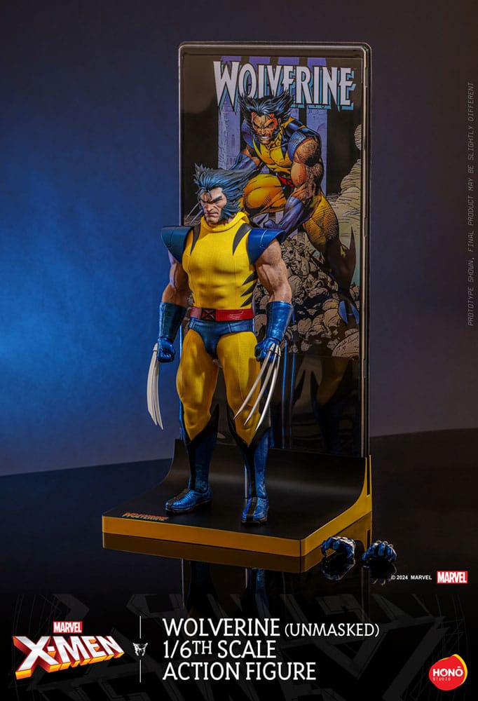 Hono Studio X-Men Wolverine (Unmasked) Marvel 1/6 Actionfigur