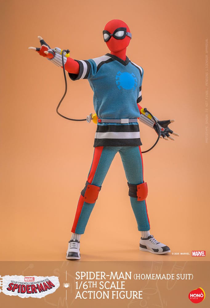 Hono Studio Your Friendly Neighborhood Spider-Man Spider-Man (Homemade Suit) 1/6 Actionfigur