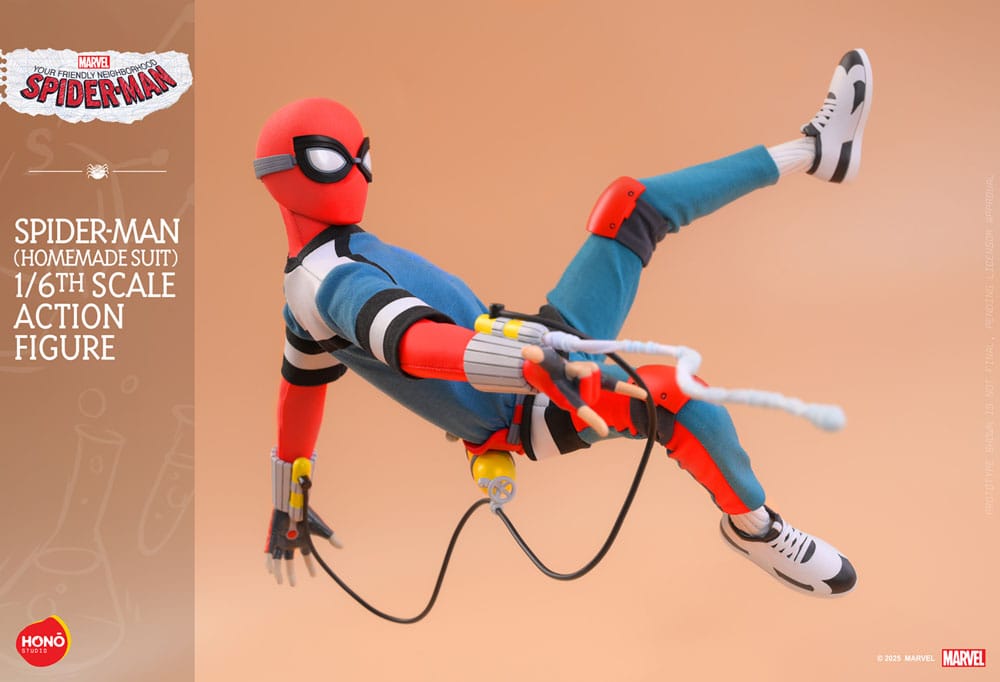 Hono Studio Your Friendly Neighborhood Spider-Man Spider-Man (Homemade Suit) 1/6 Actionfigur
