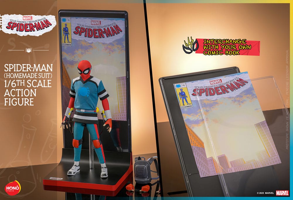 Hono Studio Your Friendly Neighborhood Spider-Man Spider-Man (Homemade Suit) 1/6 Actionfigur