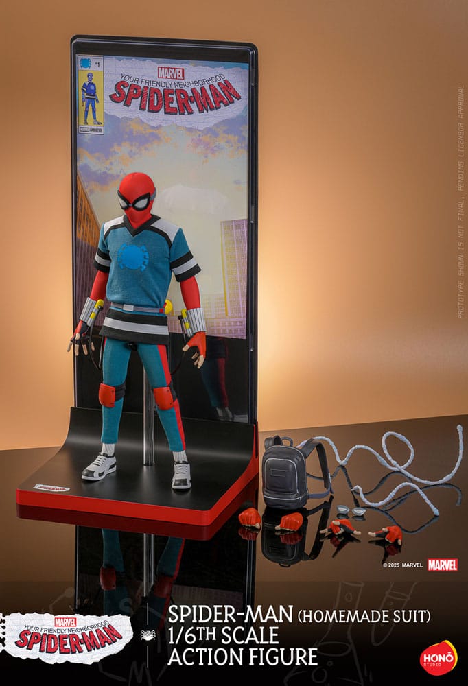 Hono Studio Your Friendly Neighborhood Spider-Man Spider-Man (Homemade Suit) 1/6 Actionfigur