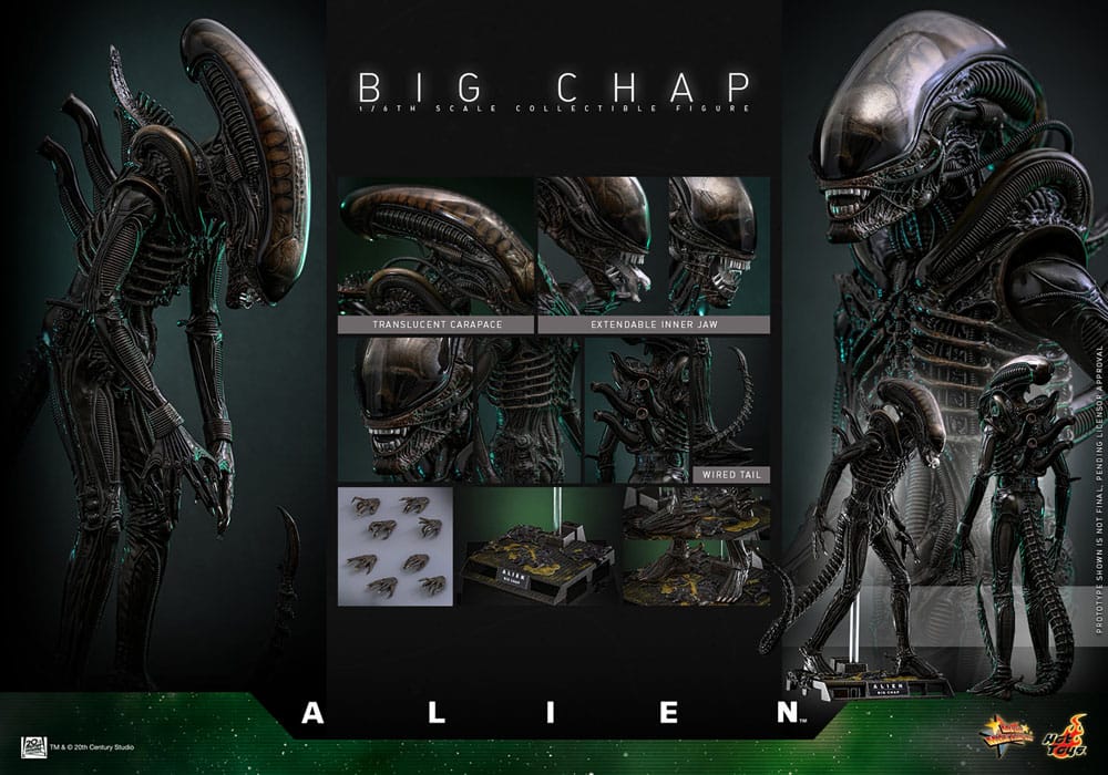 Hot Toys Alien Big Chap 1/6 Actionfigur