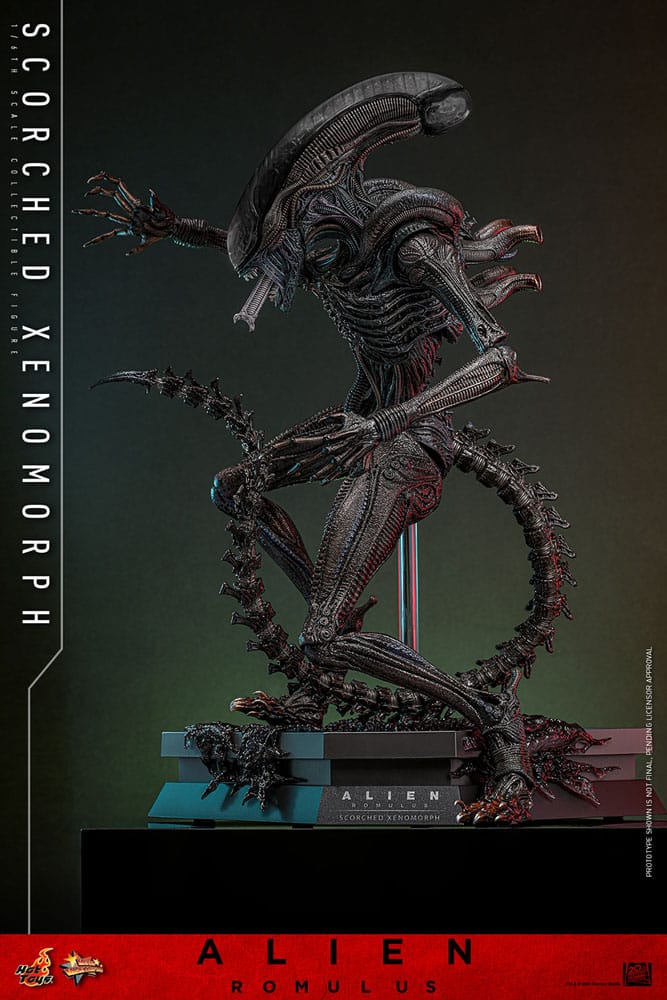 Hot Toys Alien - Romulus Scorched Xenomorph Movie Masterpiece 44 cm 1/6 Actionfigur