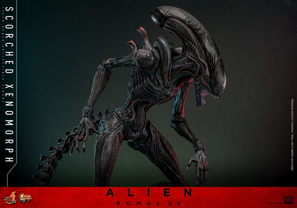 Hot Toys Alien - Romulus Scorched Xenomorph Movie Masterpiece 44 cm 1/6 Actionfigur