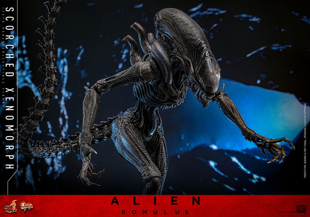 Hot Toys Alien - Romulus Scorched Xenomorph Movie Masterpiece 44 cm 1/6 Actionfigur