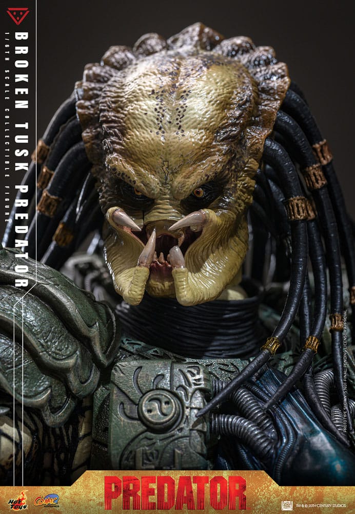 Hot Toys Alien vs. Predator Broken Tusk Predator Comic Masterpiece 1/6 Actionfigur